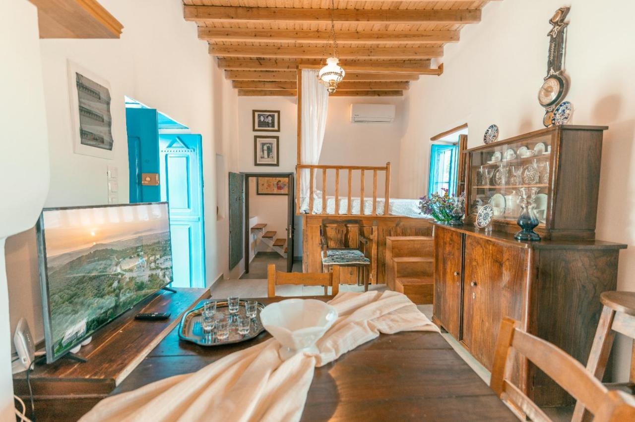 Villa Historica Asfendiou Esterno foto