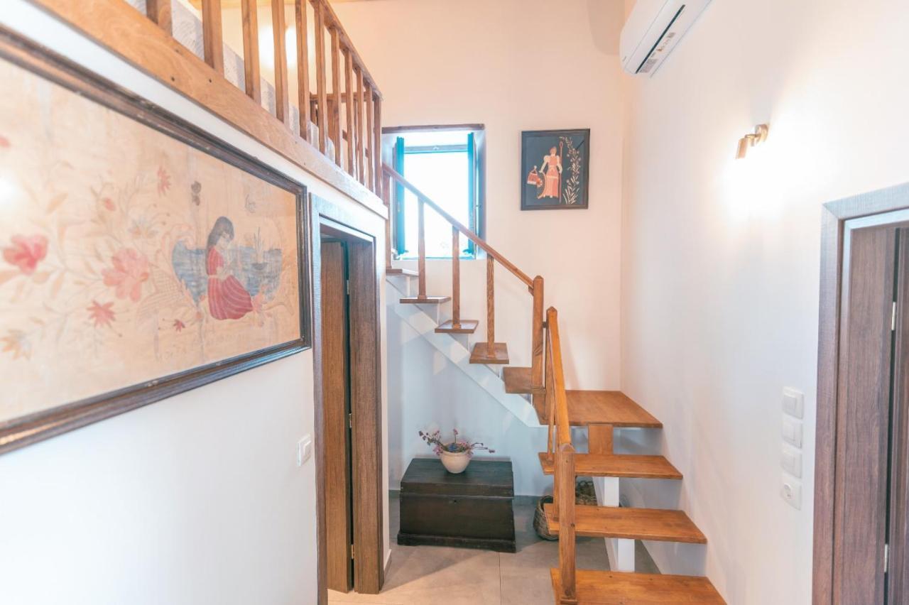 Villa Historica Asfendiou Esterno foto