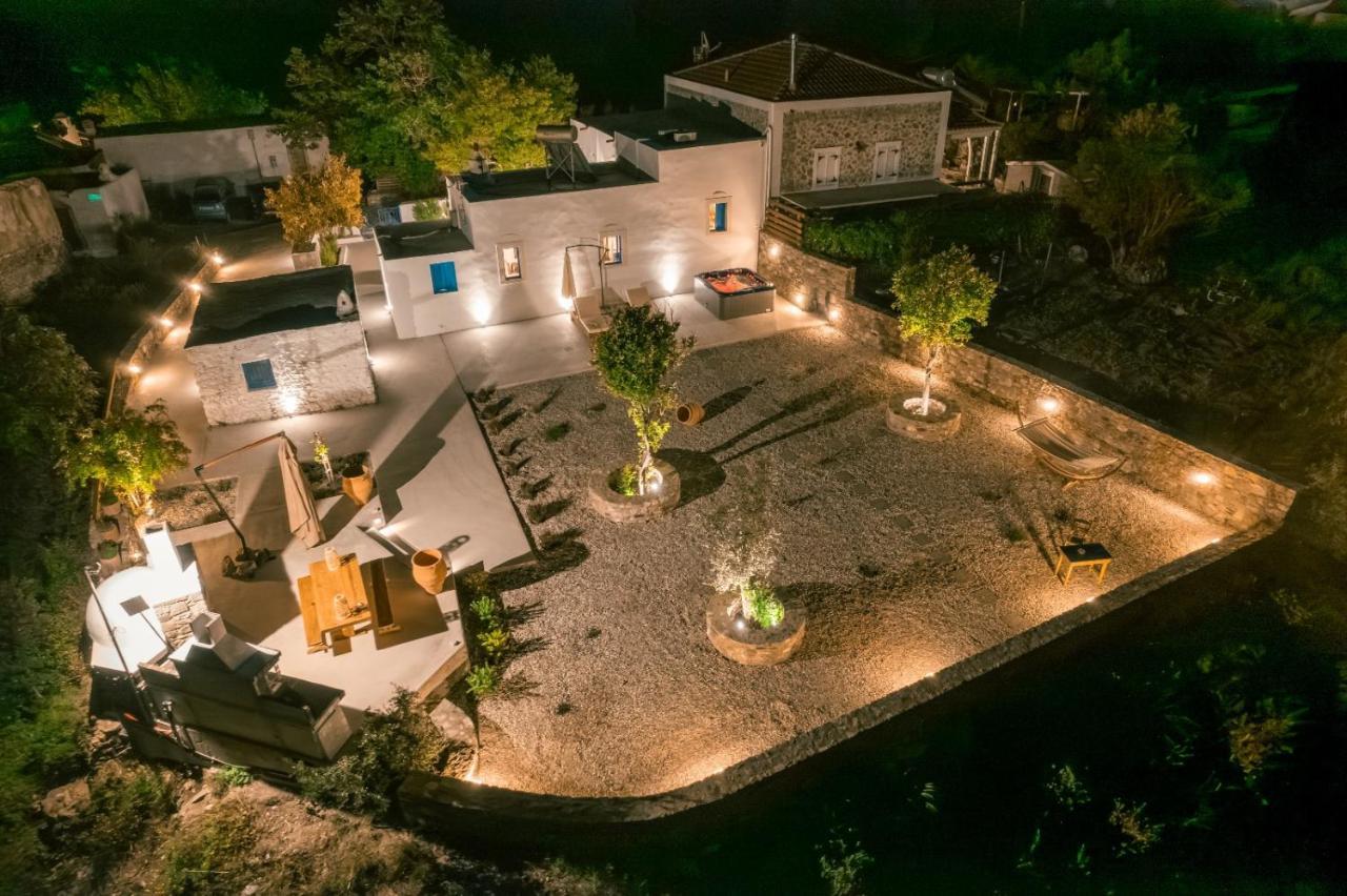 Villa Historica Asfendiou Esterno foto