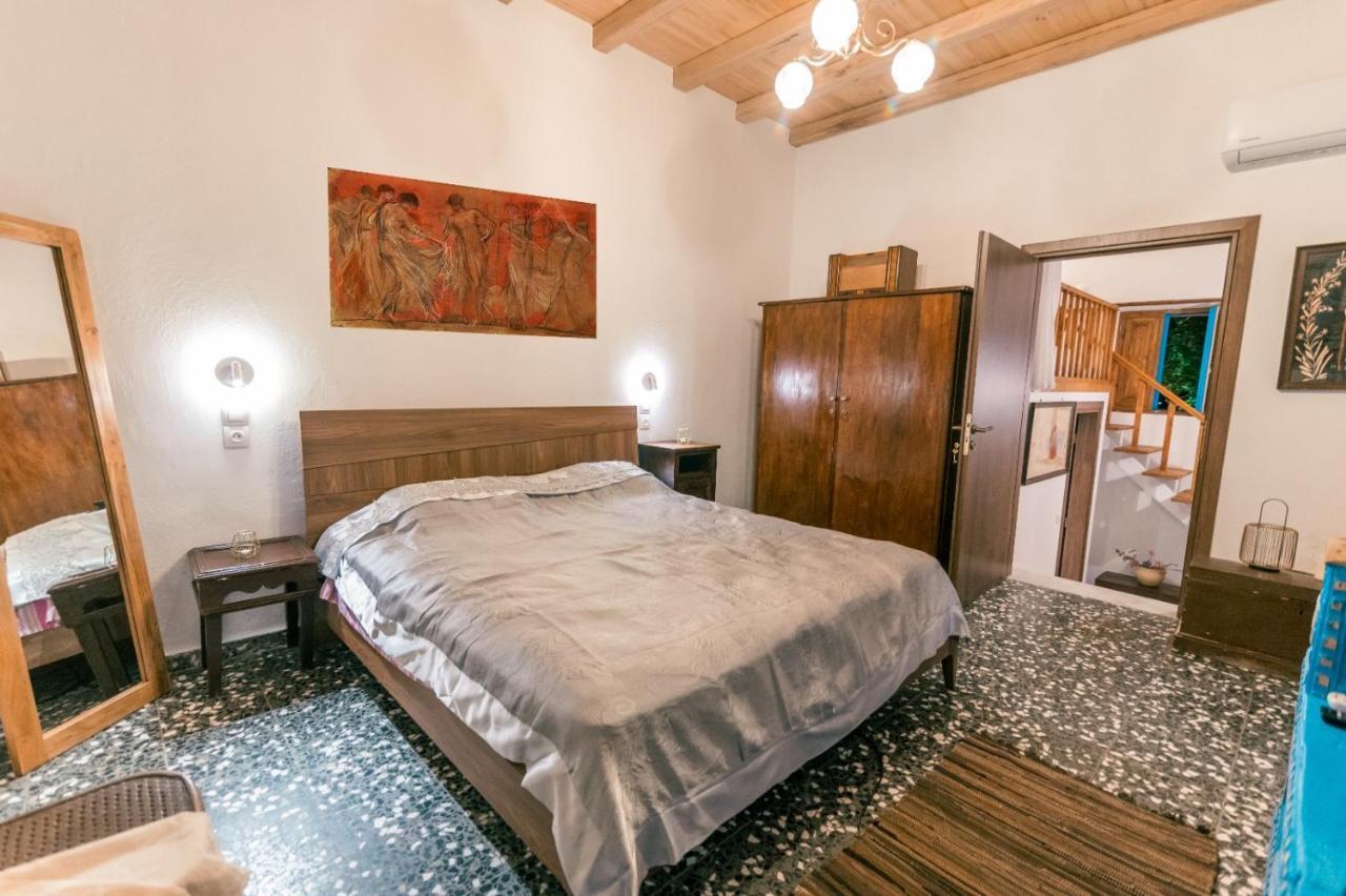 Villa Historica Asfendiou Esterno foto