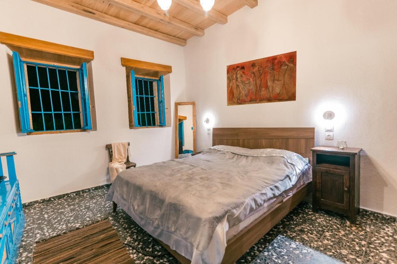 Villa Historica Asfendiou Esterno foto